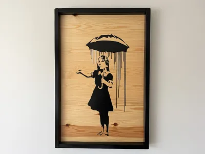 Umbrella girl