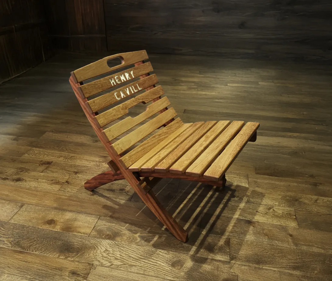 Henry Cavill chair view 6